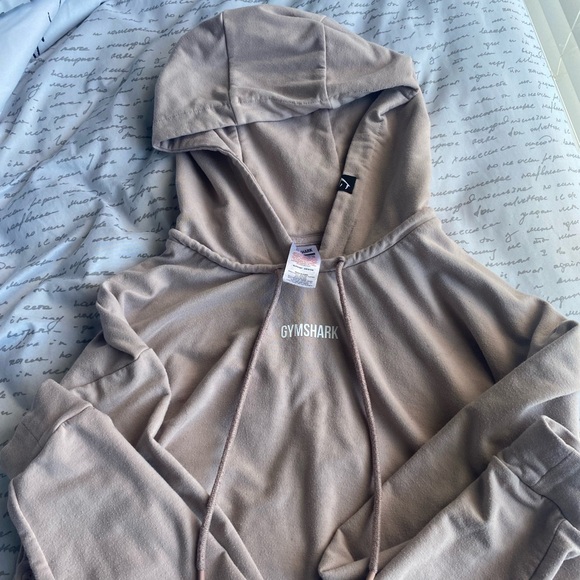 Gymshark Tops - Gymshark Power Down Cropped Hoodie